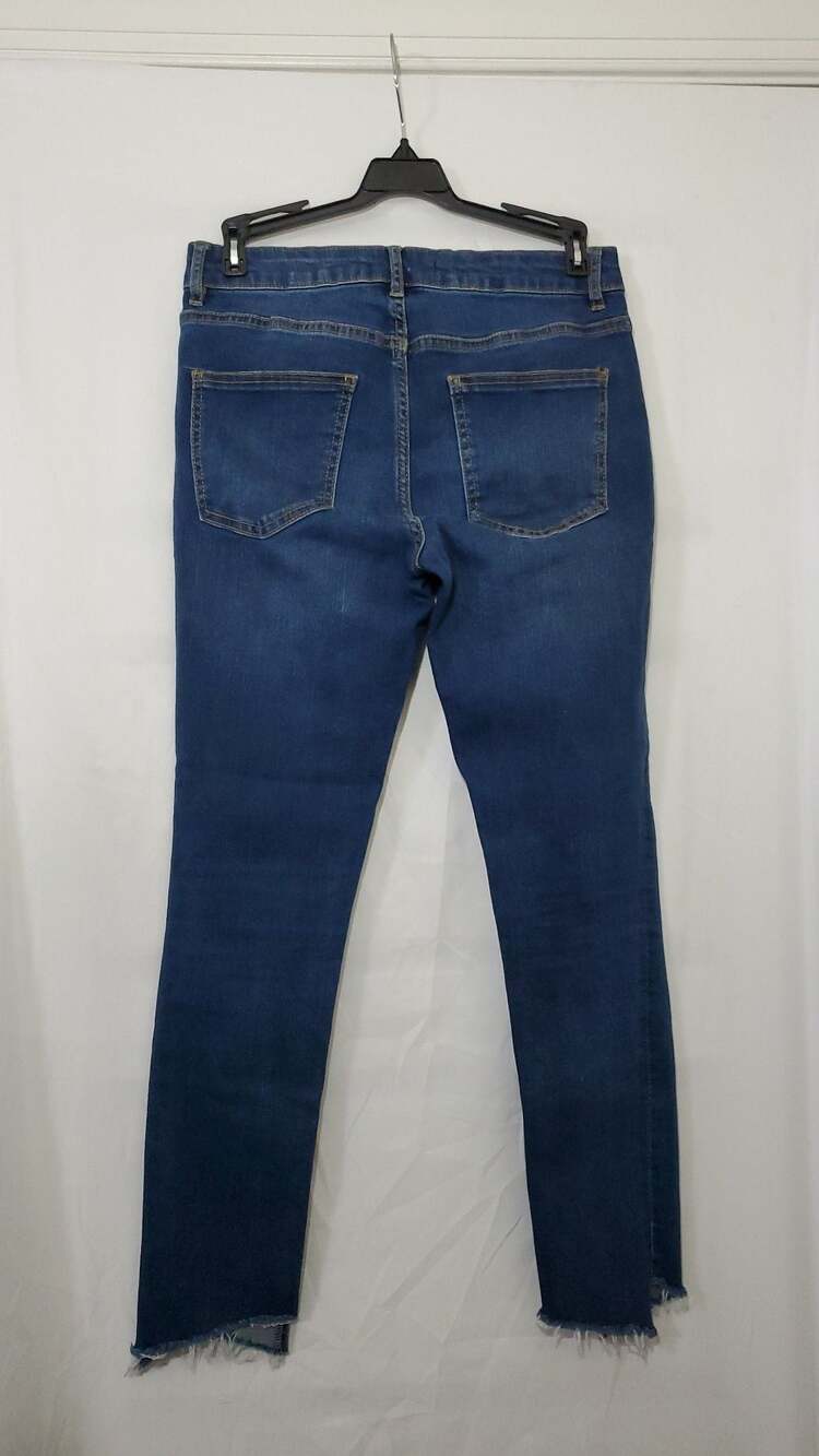 Harper Raw Hem Skinny Jeans Size 28 - Picture 2 of 4